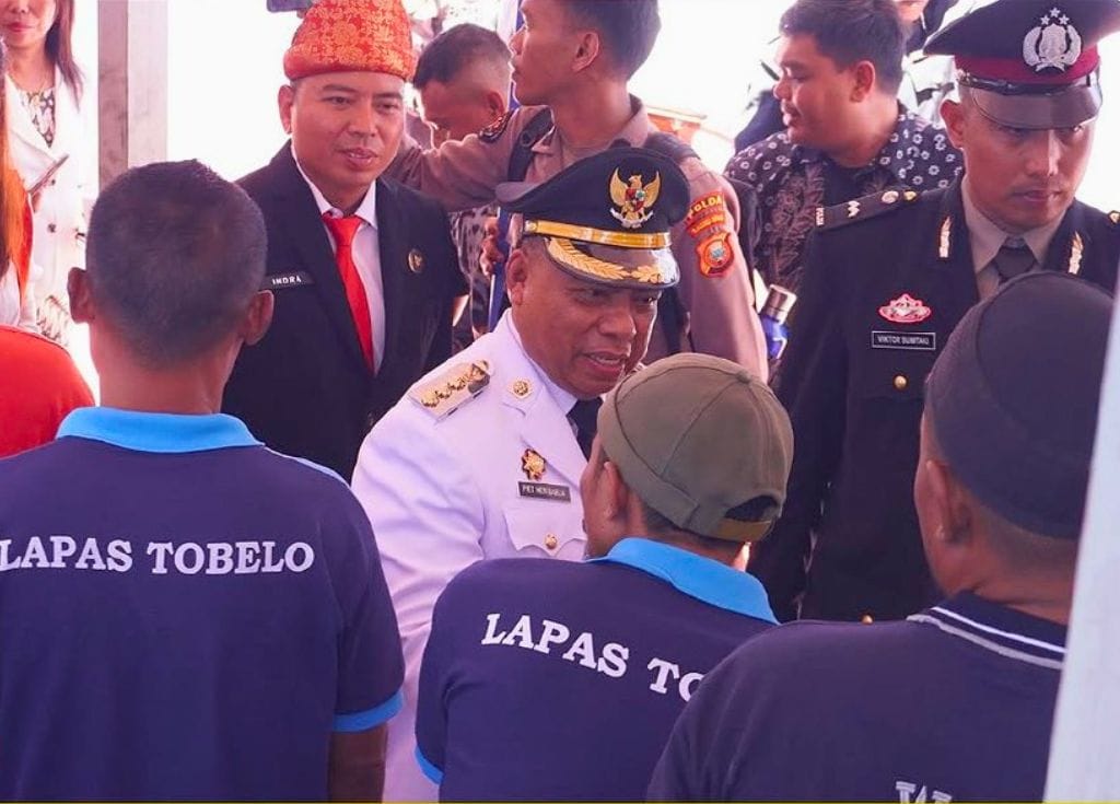 Kunjungan Bupati Piet Hein Babua di Lapas Kelas IIB Tobelo
